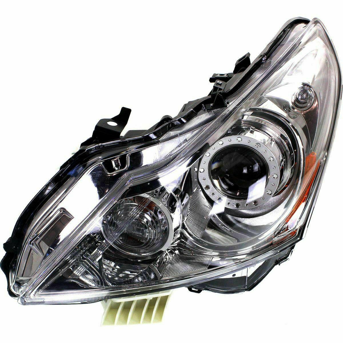 2010-2013 Infiniti G37 Sedan Head Lamp Driver Side Hid (Base/Journey) , IN2502140. OEM-quality exterior component.