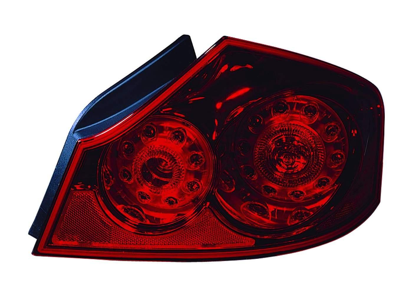 2007-2008 Infiniti G35 Sedan Tail Lamp Passenger Side , IN2801118. Factory-style replacement part.