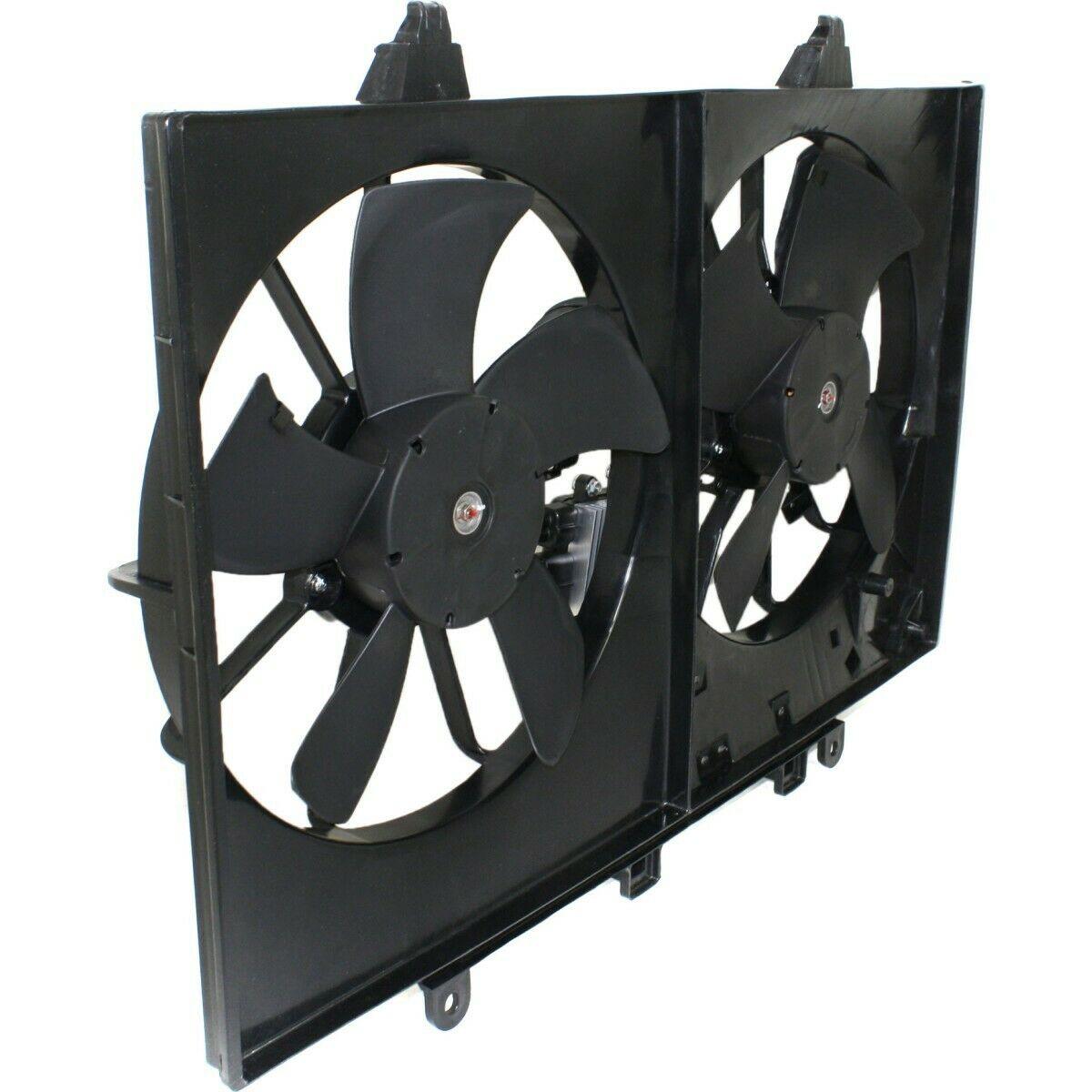 2006-2008 Infiniti M35 Cooling Fan Assy , IN3115105. Side view of the replacement part.