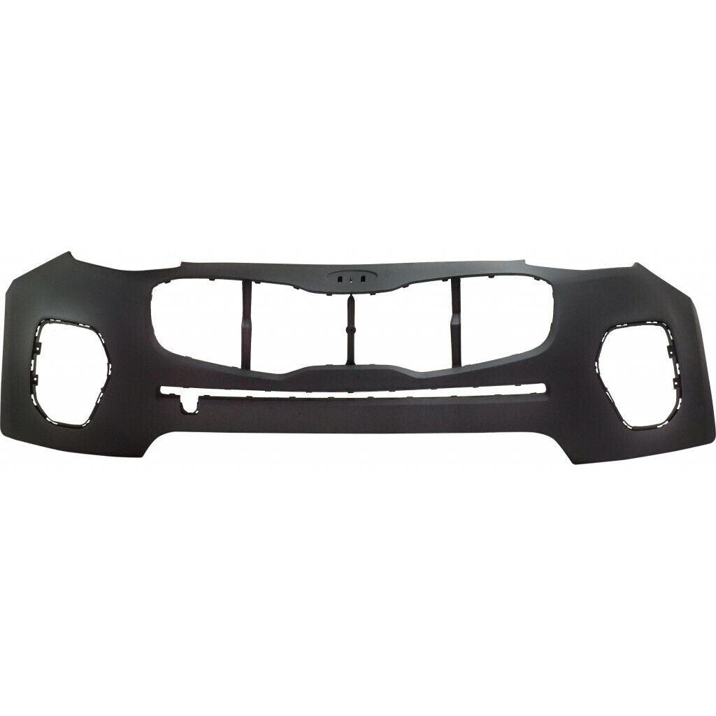 2017-2019 Kia Sportage Front Bumper Primed Without Sensor Fwd Model , KI1000184. High-quality aftermarket part.