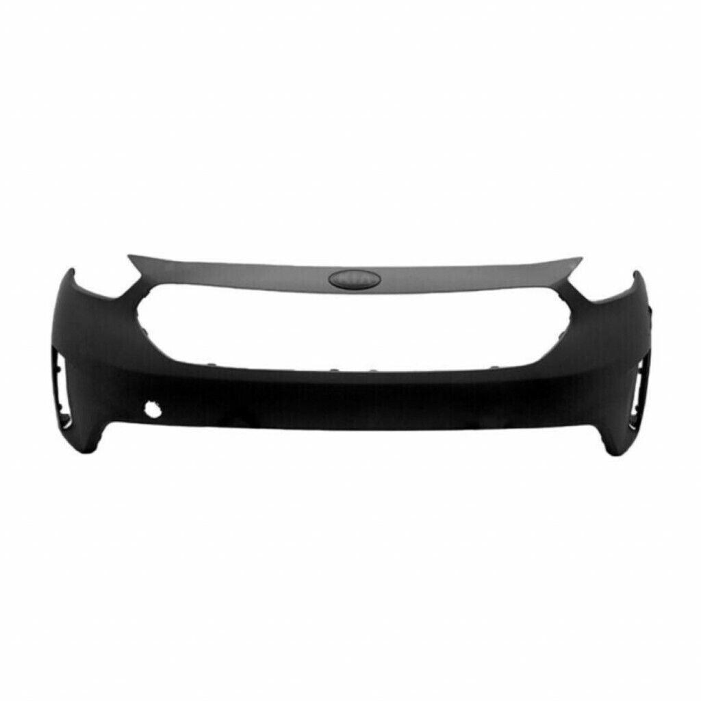2017-2019 Kia Niro Front Bumper Primed Without Sensors , KI1000192. OEM-style replacement.