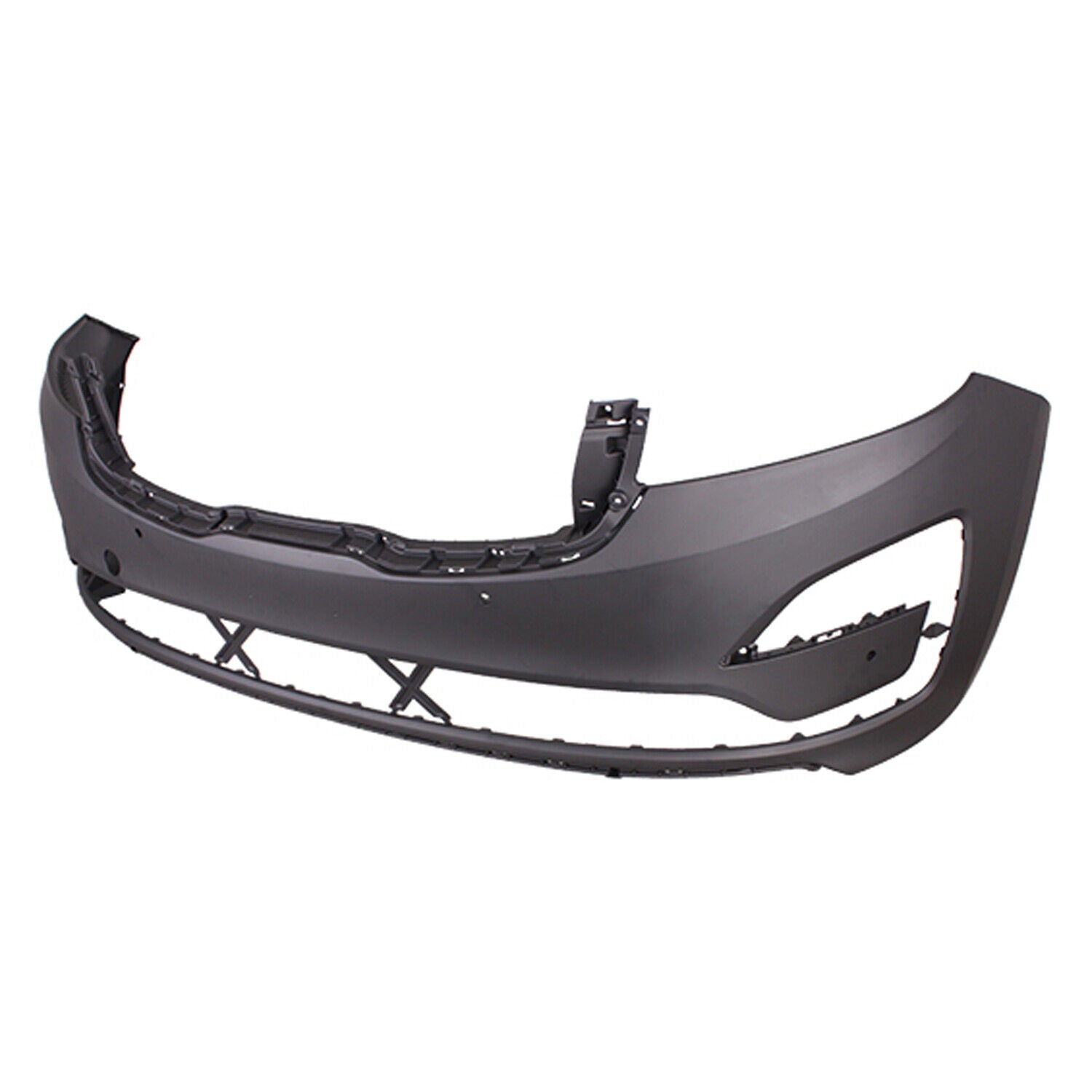 2019-2021 Kia Sedona Front Bumper Primed With Park Assist Sensor , KI1000214. Factory-style replacement part.