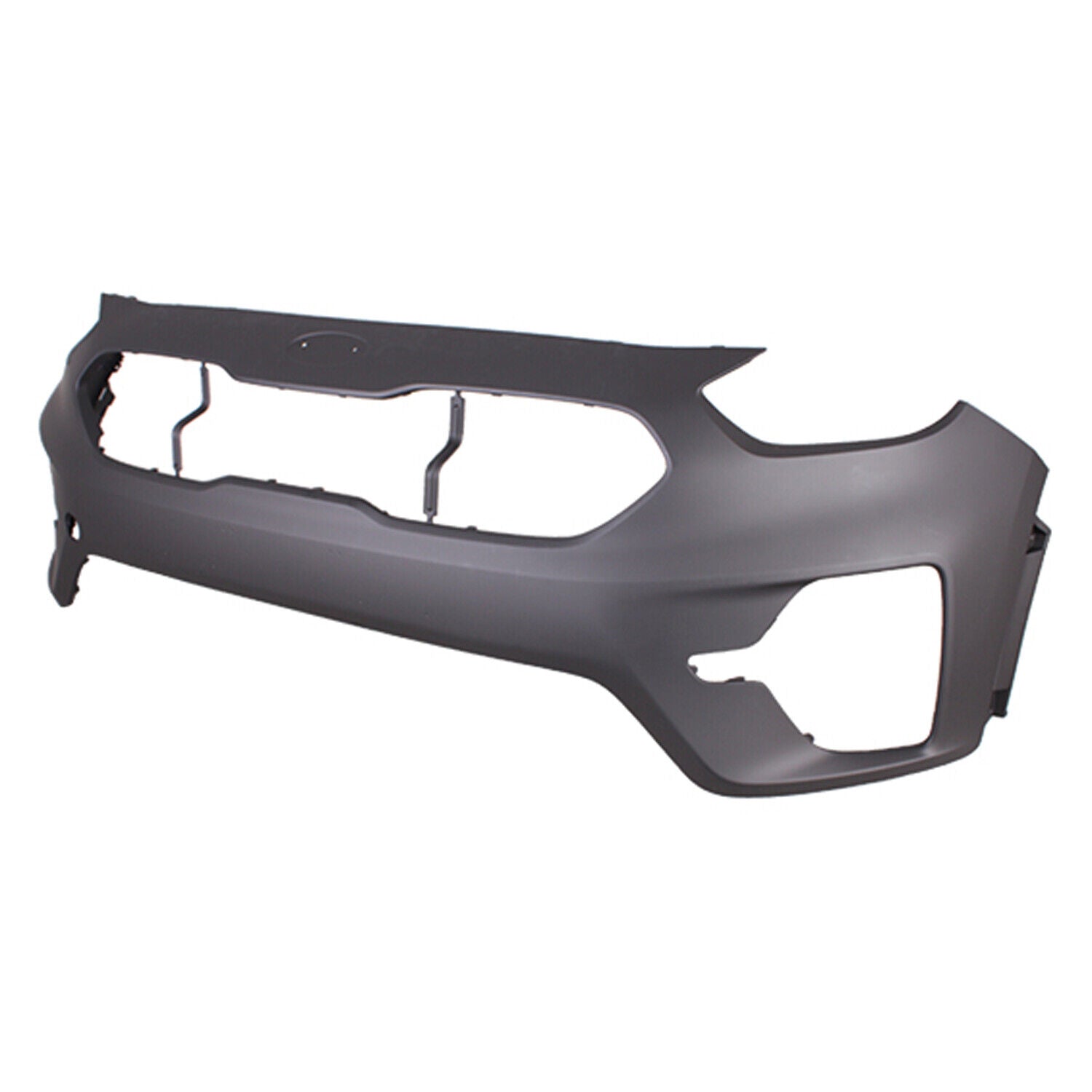 2020-2021 Kia Niro Front Bumper Primed Without Sensor , KI1014112. Designed for OEM alignment.