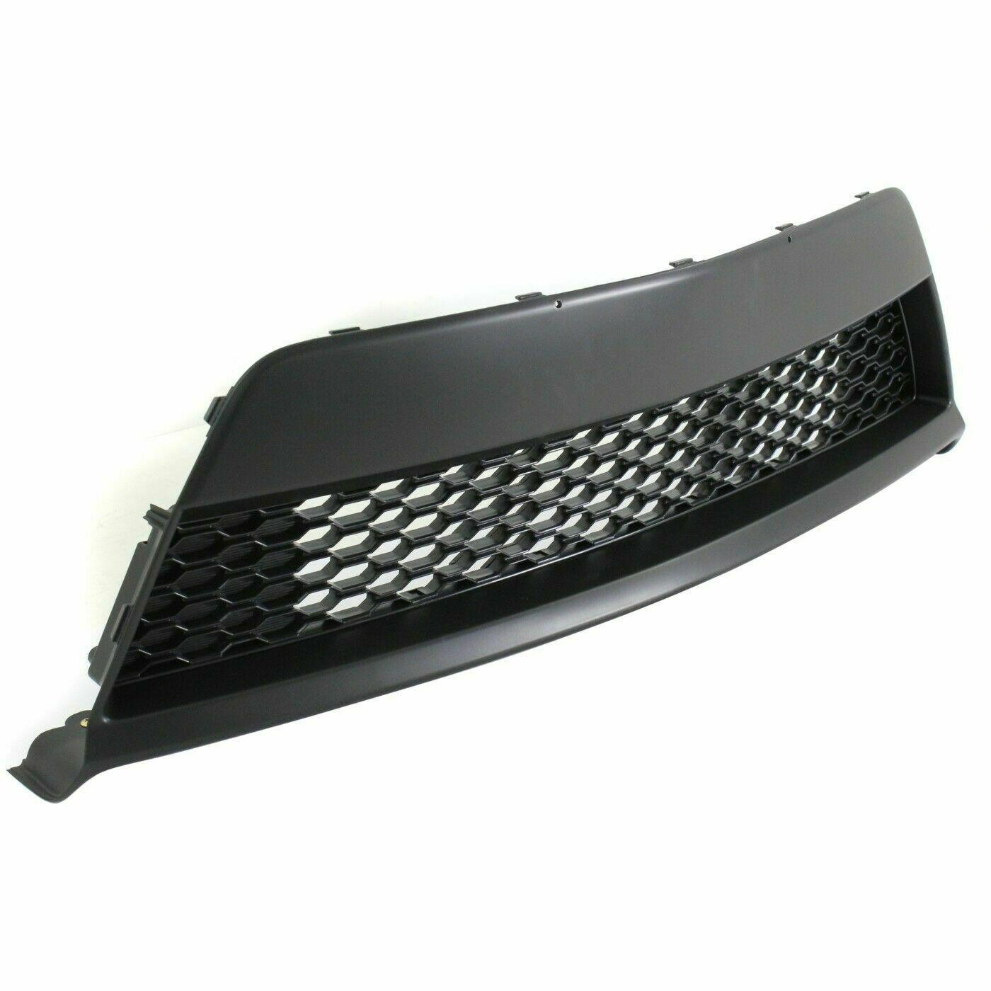 2010-2013 Kia Forte Koup Grille Lower Black Without Fog Lamp , KI1036107. Installed view for reference.
