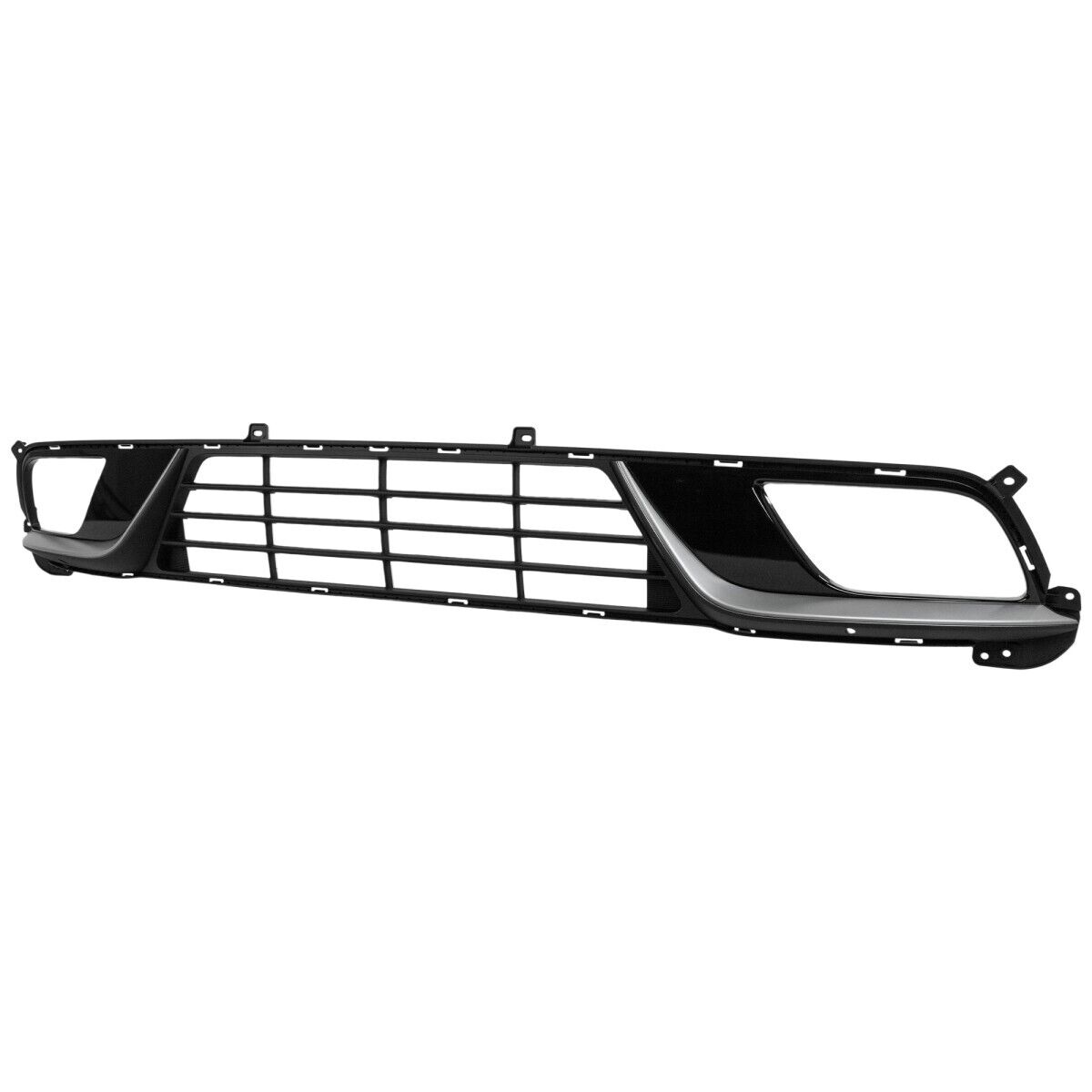 2017-2019 Kia Niro Grille Front Gloss Black/Gray , KI1036152. Professional-grade auto body part.