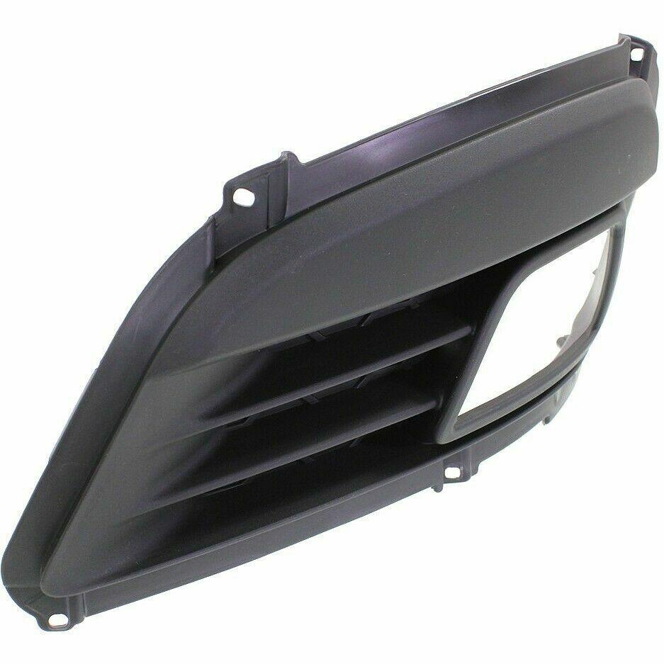 2009-2010 Kia Optima Fog Lamp Cover Front Driver Side Matte-Black With Hole , KI1038106. Factory-style replacement part.