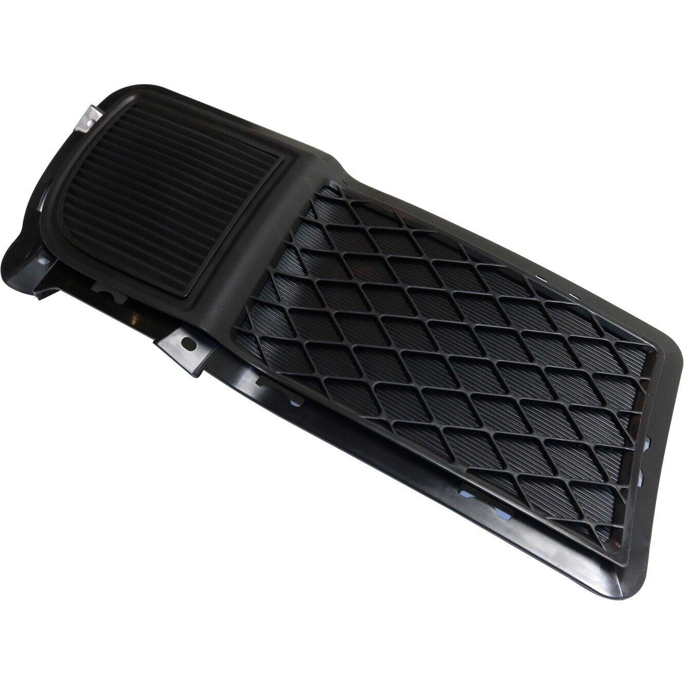 2011-2013 Kia Forte5 Fog Lamp Cover Front Driver Side Matt-Black , KI1038112. Replacement part ready for install.