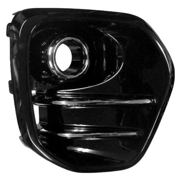 2017-2019 Kia Sportage Fog Lamp Bezel Front Driver Side , KI1038137. Exact fit for vehicle restoration.