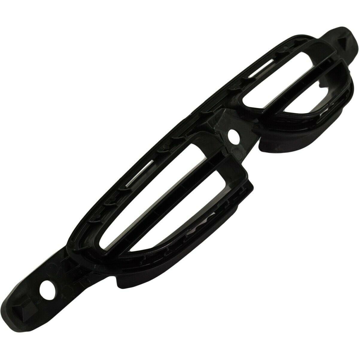 2016-2018 Kia Optima Bumper Air Duct Trim Driver Side , KI1038140. Side view of the replacement part.