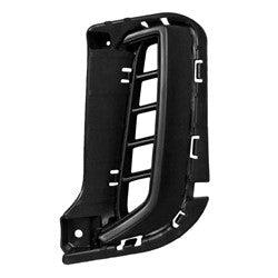 2020-2022 Kia Telluride Grille Front Driver Side Black With Satin Chrome Molding , KI1038142. Installed view for reference.