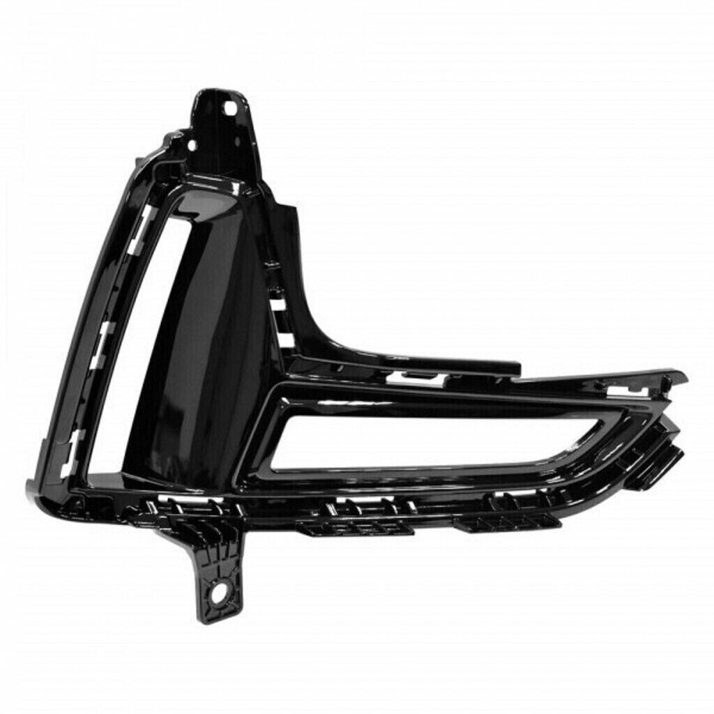 2022-2023 Kia Carnival Fog Lamp Bezel Front Passenger Side Gloss Black Paint , KI1039153. Tested for reliable performance.