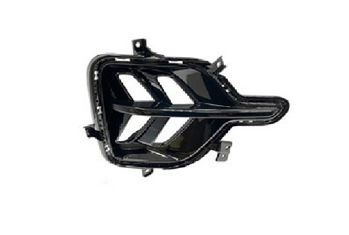 2020-2022 Kia Niro Daytime Running Lamp Bezel Passenger Side Gloss Black , KI1039170. Factory-style replacement part.