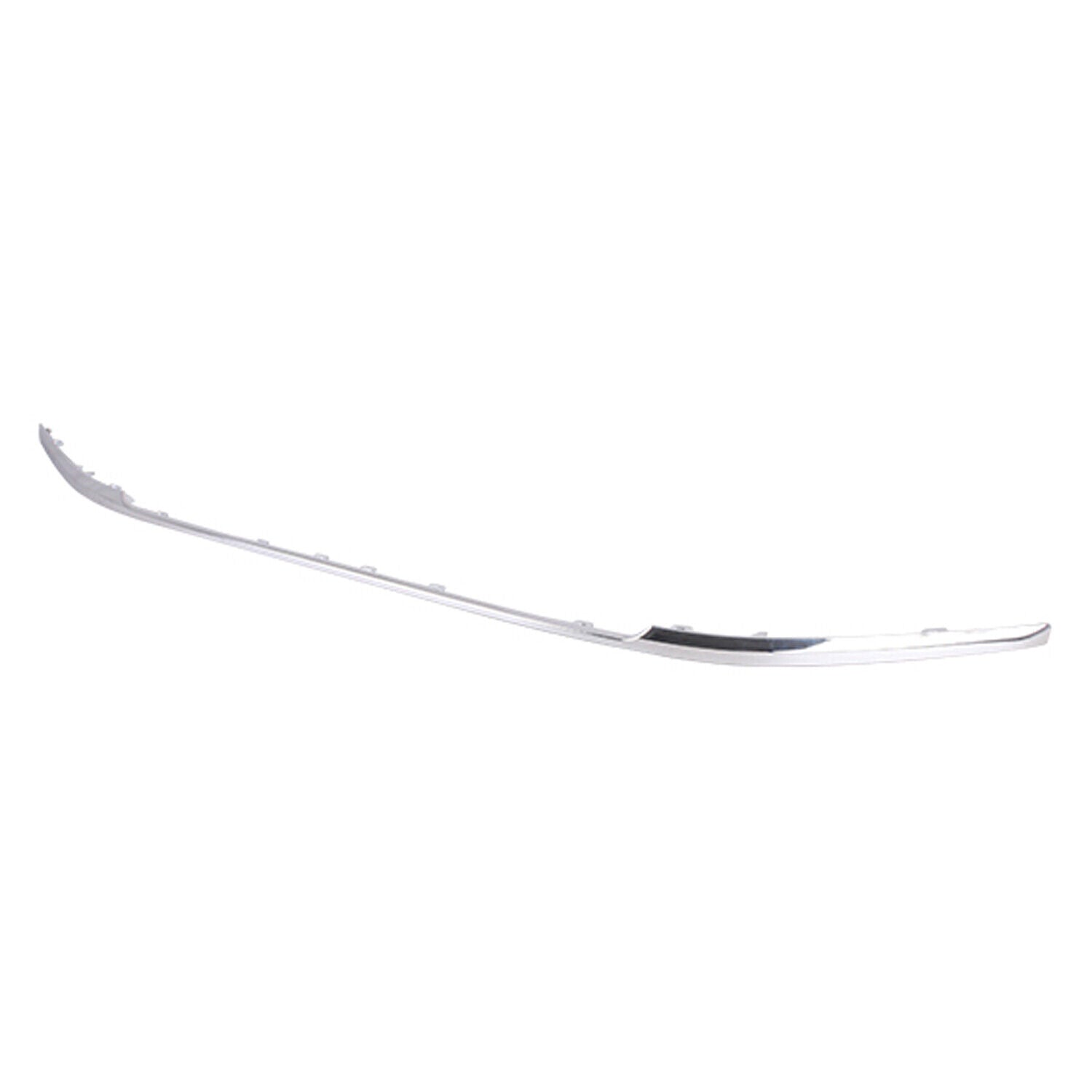 2020-2022 Kia Sportage Bumper Molding Front Bright Chrome , KI1044109. Perfect fit and finish.