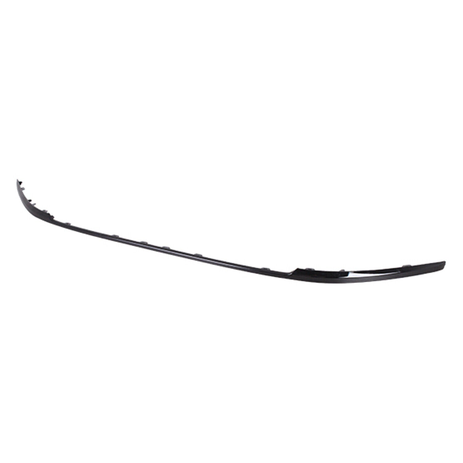 2020-2022 Kia Sportage Bumper Molding Front Black Front Wheel Drive , KI1044111. Installed view for reference.
