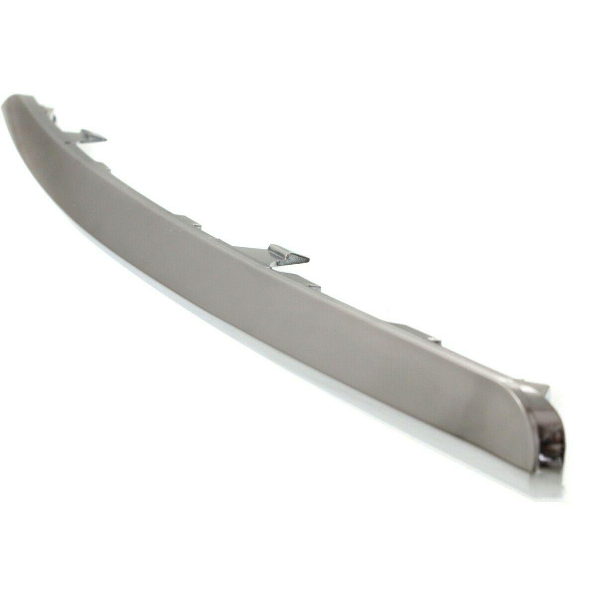 2011-2016 Kia Sportage Bumper Moulding Front Driver Side Chrome , KI1046103. Factory-style replacement part.