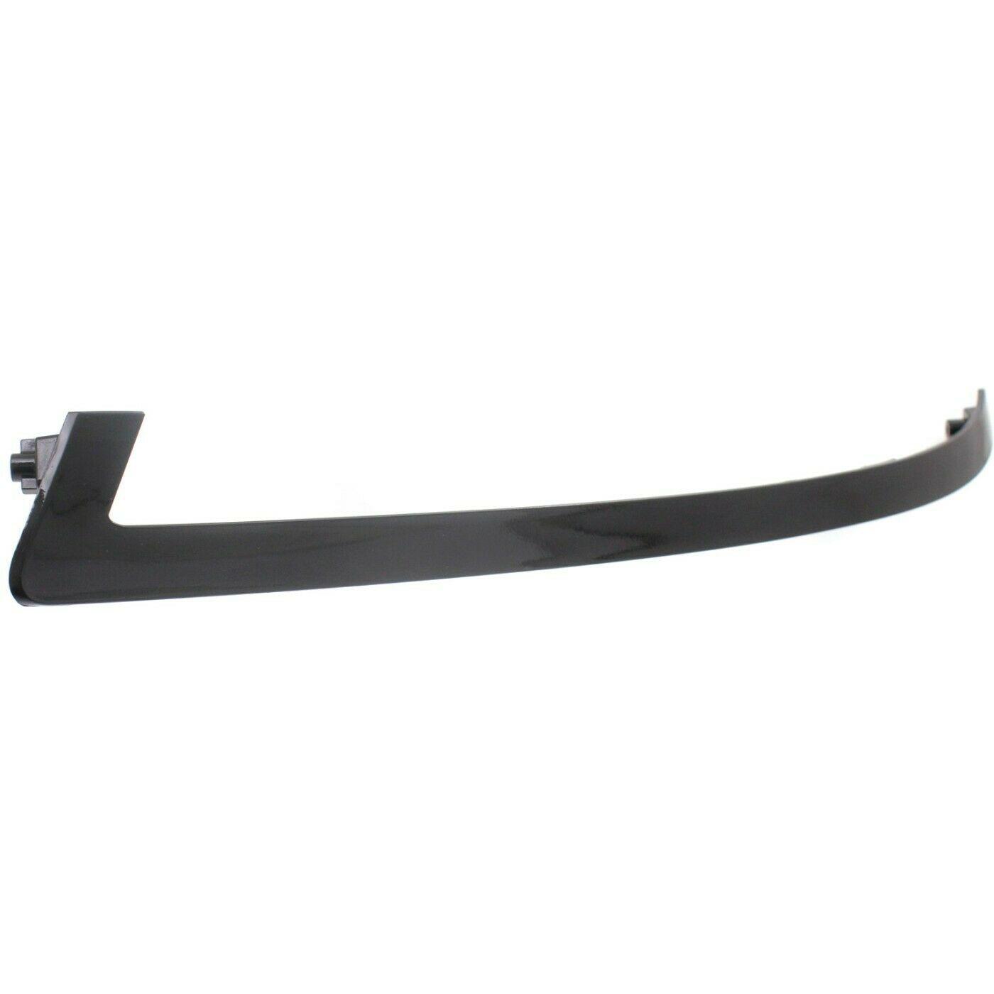 2014-2015 Kia Optima Bumper Moulding Front Driver Side , KI1046104. Side view of the replacement part.