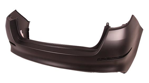 2014-2015 Kia Optima Rear Bumper Primed Without Sensor Hole , KI1100180. Durable and impact-resistant.