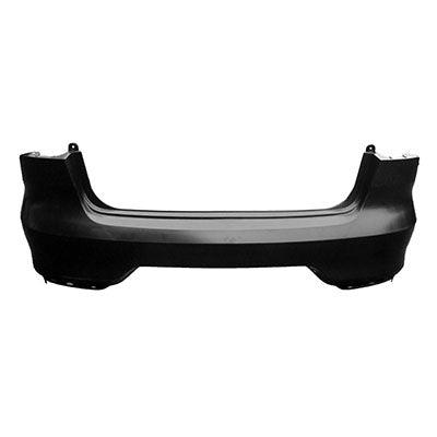 2016-2017 Kia Rio Sedan Rear Bumper Primed , KI1100200. Direct fit for easy installation.
