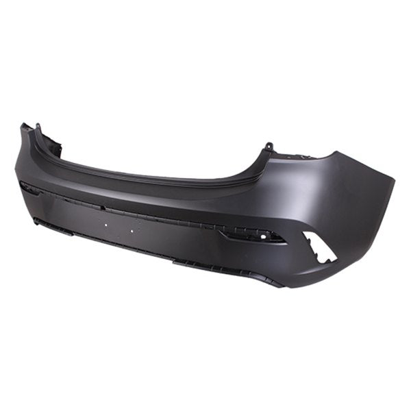 2021-2023 Kia Rio Sedan Rear Bumper Primed , KI1100242. Exact fit for vehicle restoration.