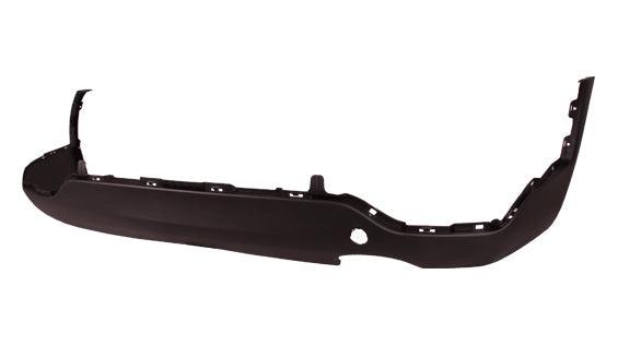 2014-2015 Kia Sorento Rear Lower Bumper Matte-Black Without Sport , KI1115102. Angle view for visual reference.