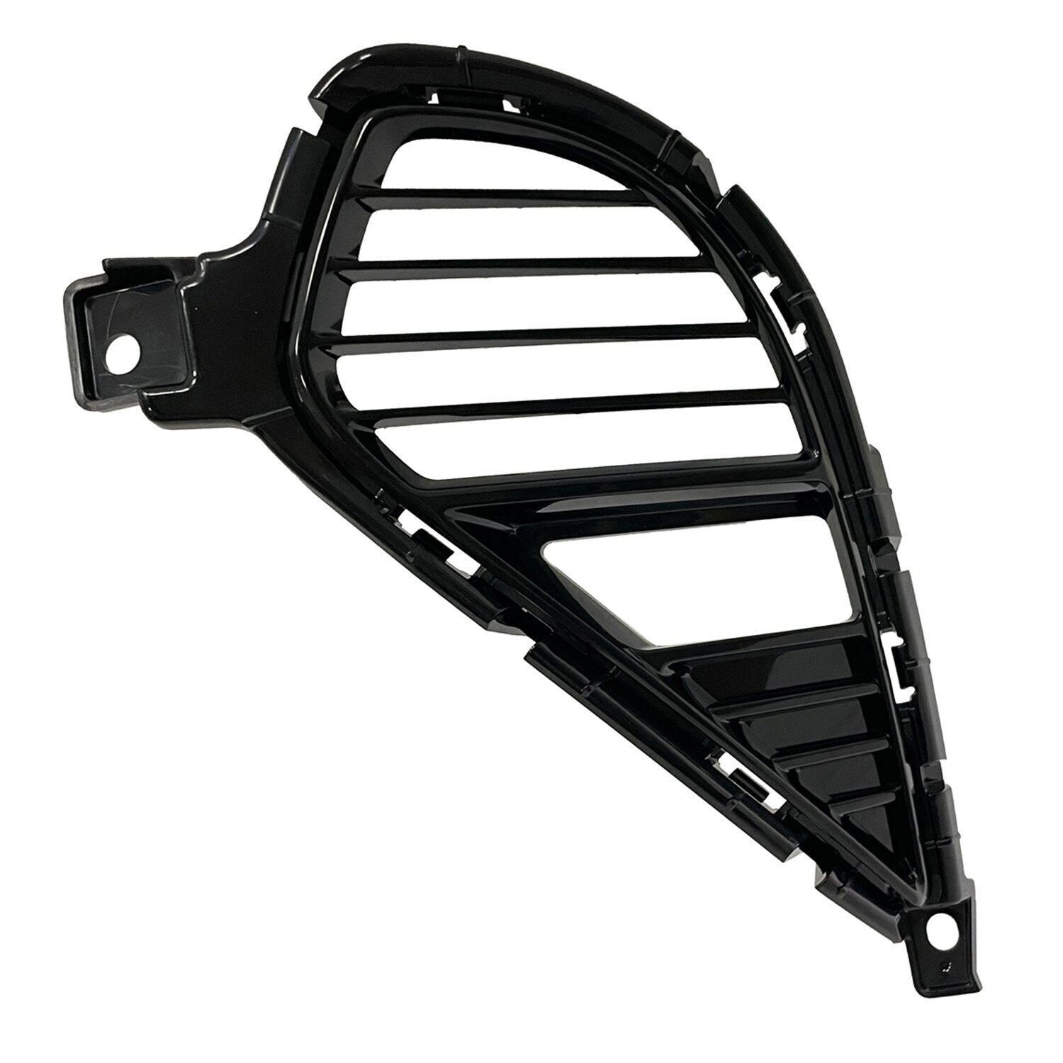 2022-2023 Kia Forte Fog Lamp Bezel Passenger Side Black Gt/ Gt-Line , KI1139104. Direct fit for easy installation.