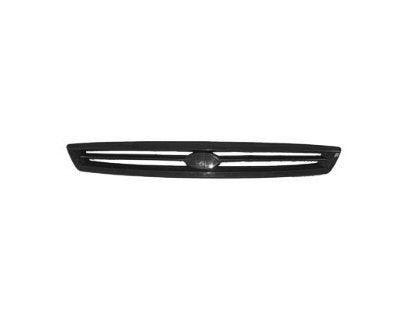 2001-2002 Kia Rio Sedan Grille Gray , KI1200106. High-quality aftermarket part.