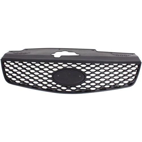 2006-2009 Kia Rio Sedan Grille Black , KI1200125. Replacement part ready for install.