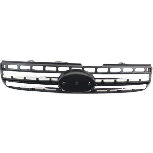 2005-2008 Kia Sportage Grille Chrome Gray , KI1200128. Lightweight yet durable construction.