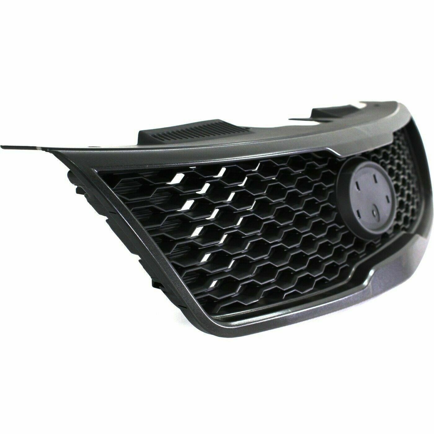 2010-2013 Kia Forte Koup Grille Black , KI1200141. Exact fit for vehicle restoration.