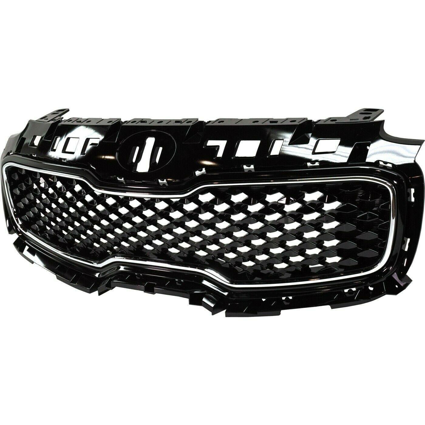 2017-2019 Kia Sportage Grille , KI1200190. Angle view for visual reference.