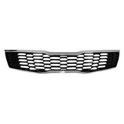 2019-2020 Kia Optima Grille Black With Chrome Moulding Use Without Camera , KI1200211. Made with quality materials.