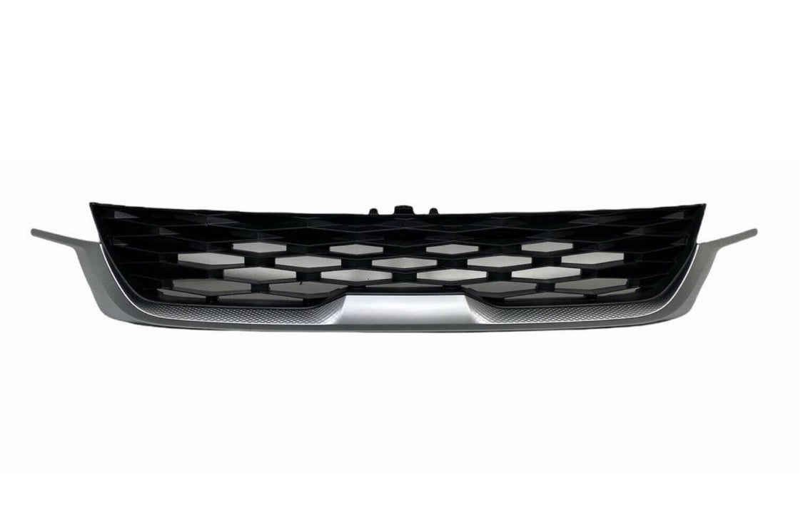 2021-2023 Kia Seltos Grille Front Satin Chrome Outer Molding S/ Ex/ Sx , KI1200215. Replacement part ready for install.