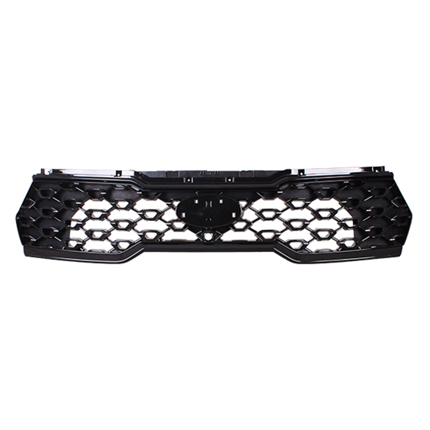 2021-2023 Kia Sorento Grille Front Ptd Gloss Black With Camera , KI1200223. Angle view for visual reference.