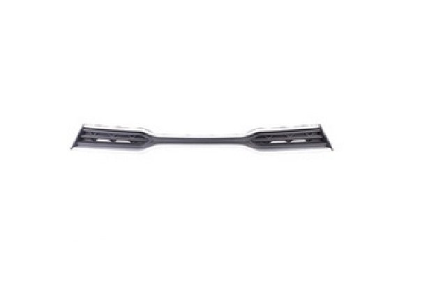 2021-2023 Kia Rio Hatchback Grille Front Upper Matte Black With Silver Molding , KI1200237. Factory-style replacement part.