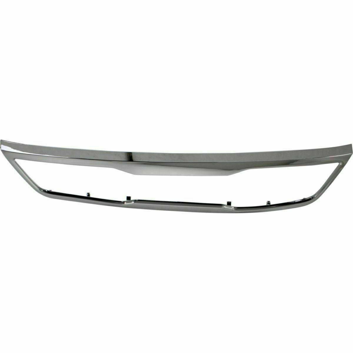 2010-2011 Kia Rio5 Grille Moulding Chrome , KI1210100. High-quality aftermarket part.