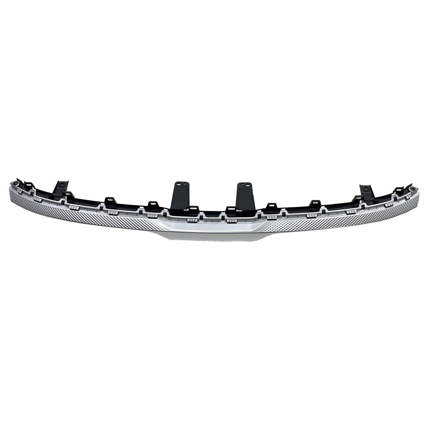 2021-2023 Kia Seltos Grille Modling Upper Ptd Gray Lx Models , KI1217101. OEM-style replacement.