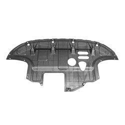 2019-2023 Kia Forte Undercar Shield Sdn , KI1228171. Side view of the replacement part.