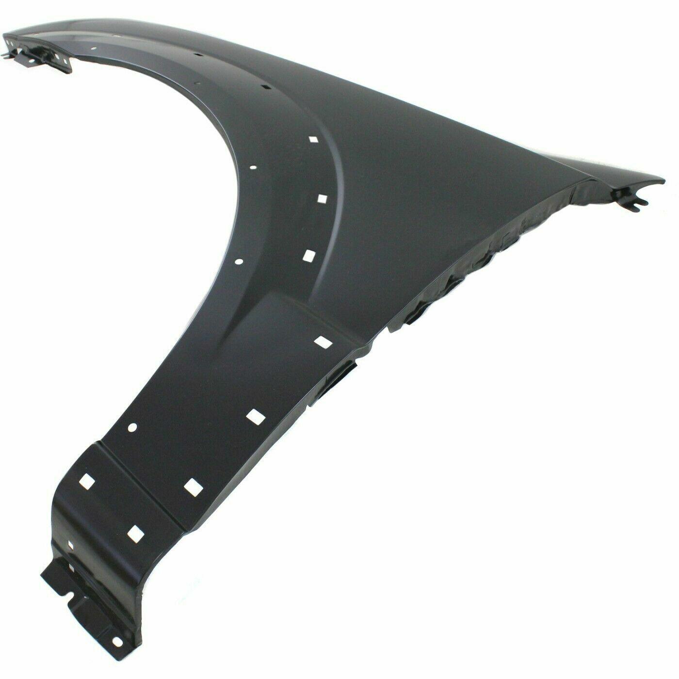 2003-2009 Kia Sorento Front Driver Side Fender Ex With Moulding , KI1240112. Exact fit for vehicle restoration.