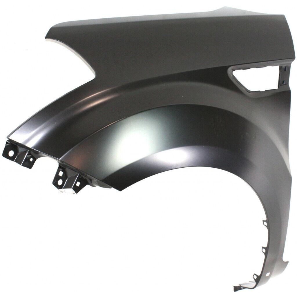 2010-2013 Kia Soul Front Driver Side Fender , KI1240130. Side view of the replacement part.