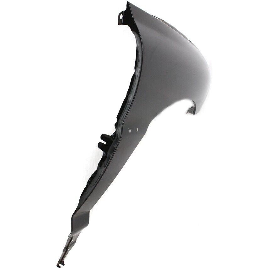 2001-2002 Kia Rio Sedan Fender Front Passenger Side With Moulding , KI1241103. Angle view for visual reference.