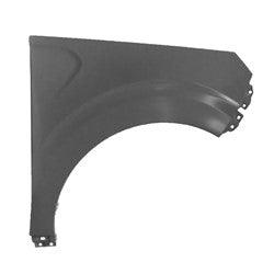 2020-2023 Kia Soul Front Passenger Side Fender , KI1241155. Side view of the replacement part.