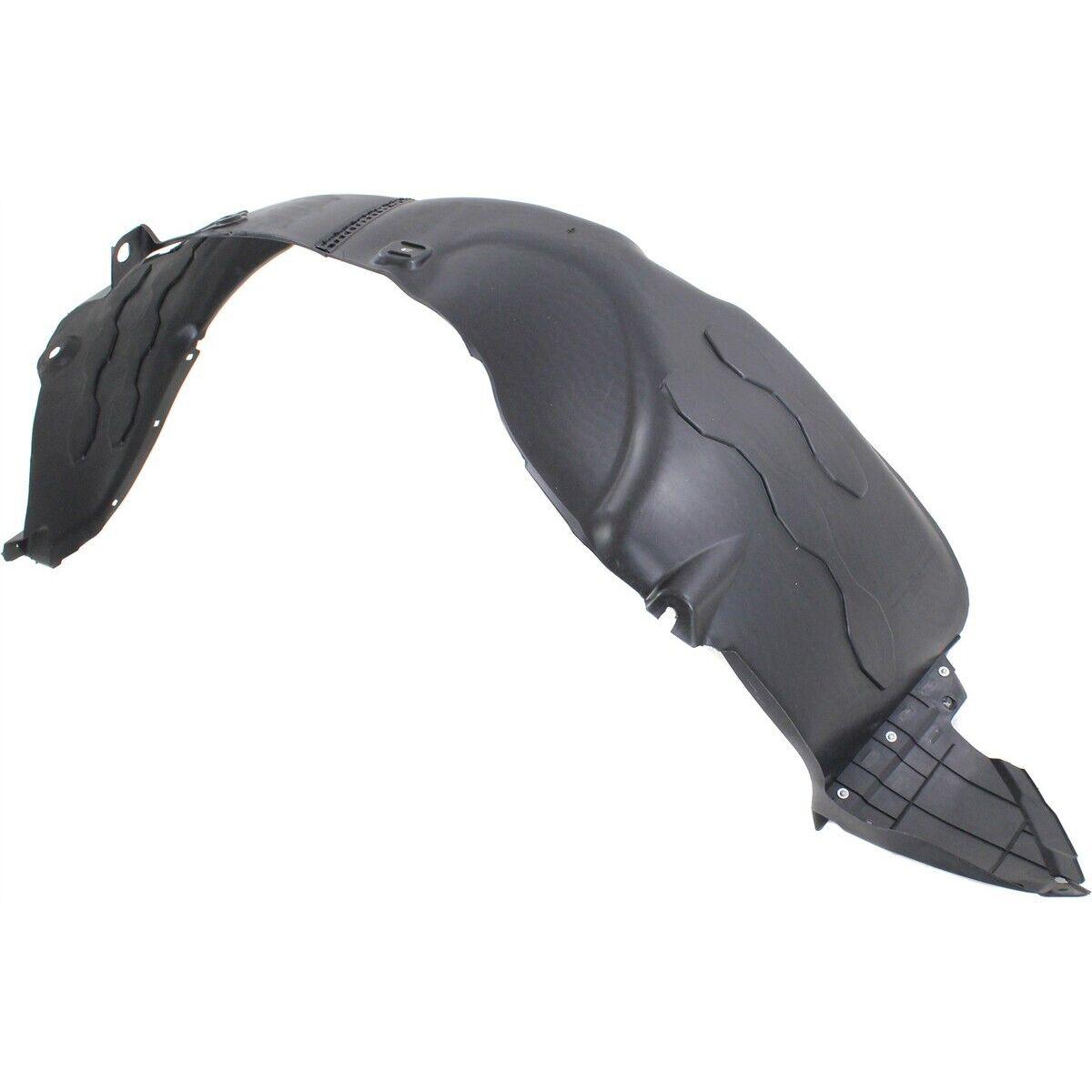 2012-2014 Kia Rio Hatchback Fender Liner Front Driver Side , KI1248120. Angle view for visual reference.