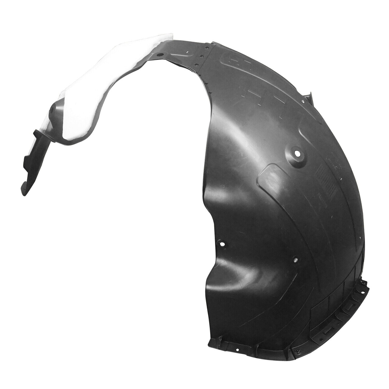2021-2023 Kia Seltos Fender Liner Front Driver Side , KI1248168. Installed view for reference.