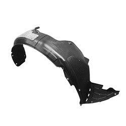 2017-2018 Kia Forte Fender Liner Passenger Side , KI1249153. Side view of the replacement part.
