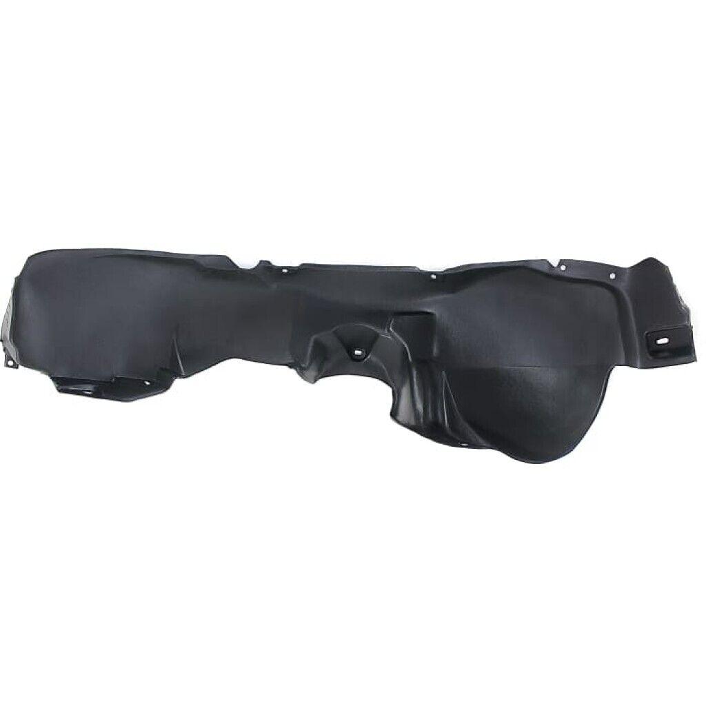 2003-2005 Kia Rio Sedan Fender Liner Driver Side , KI1250106. Side view of the replacement part.