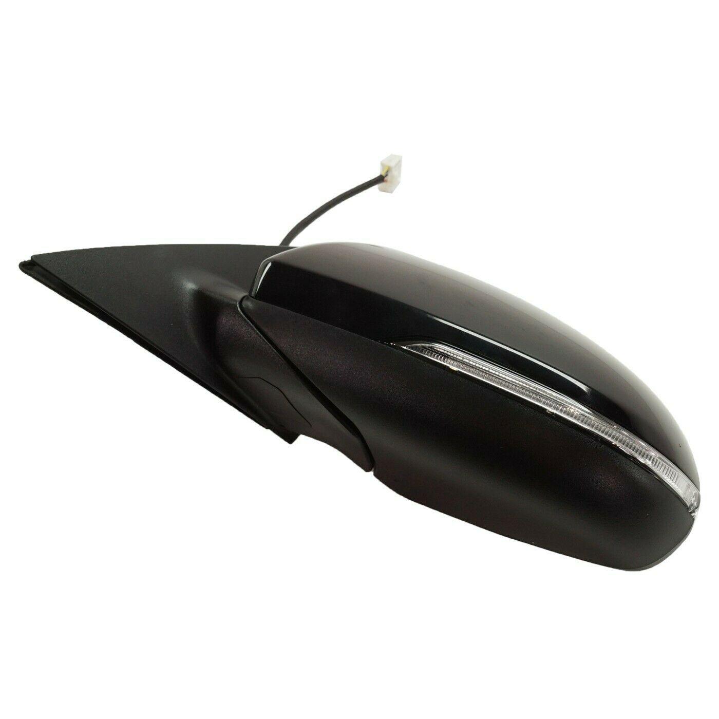 2016-2018 Kia Optima Mirror Driver Side Power , KI1320200. Angle view for visual reference.