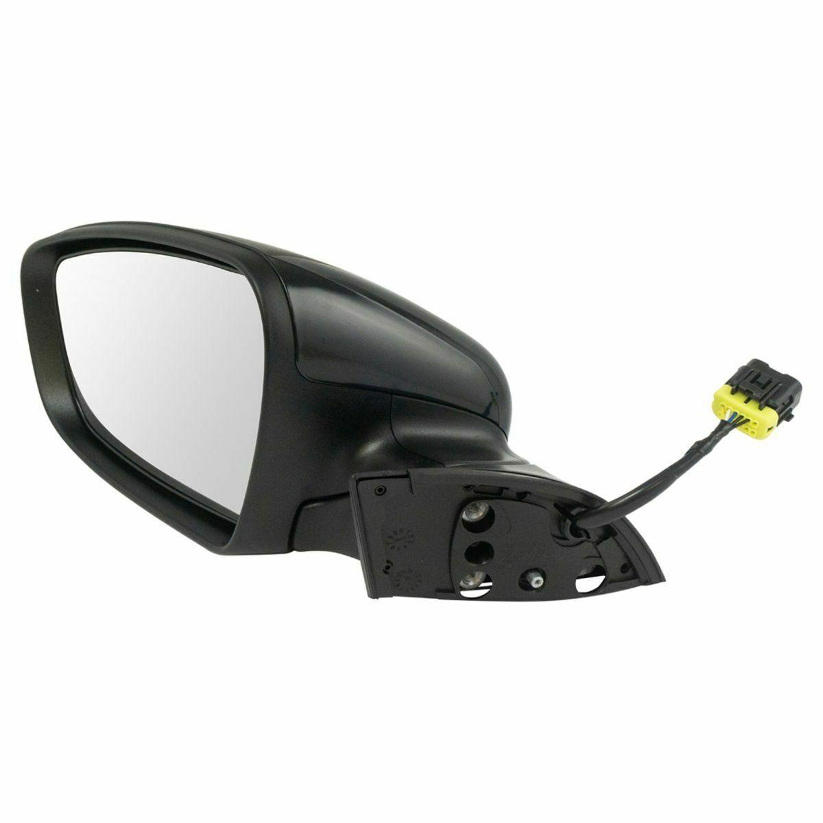 2017-2018 Kia Forte Mirror Driver Side Power , KI1320213. Side view of the replacement part.
