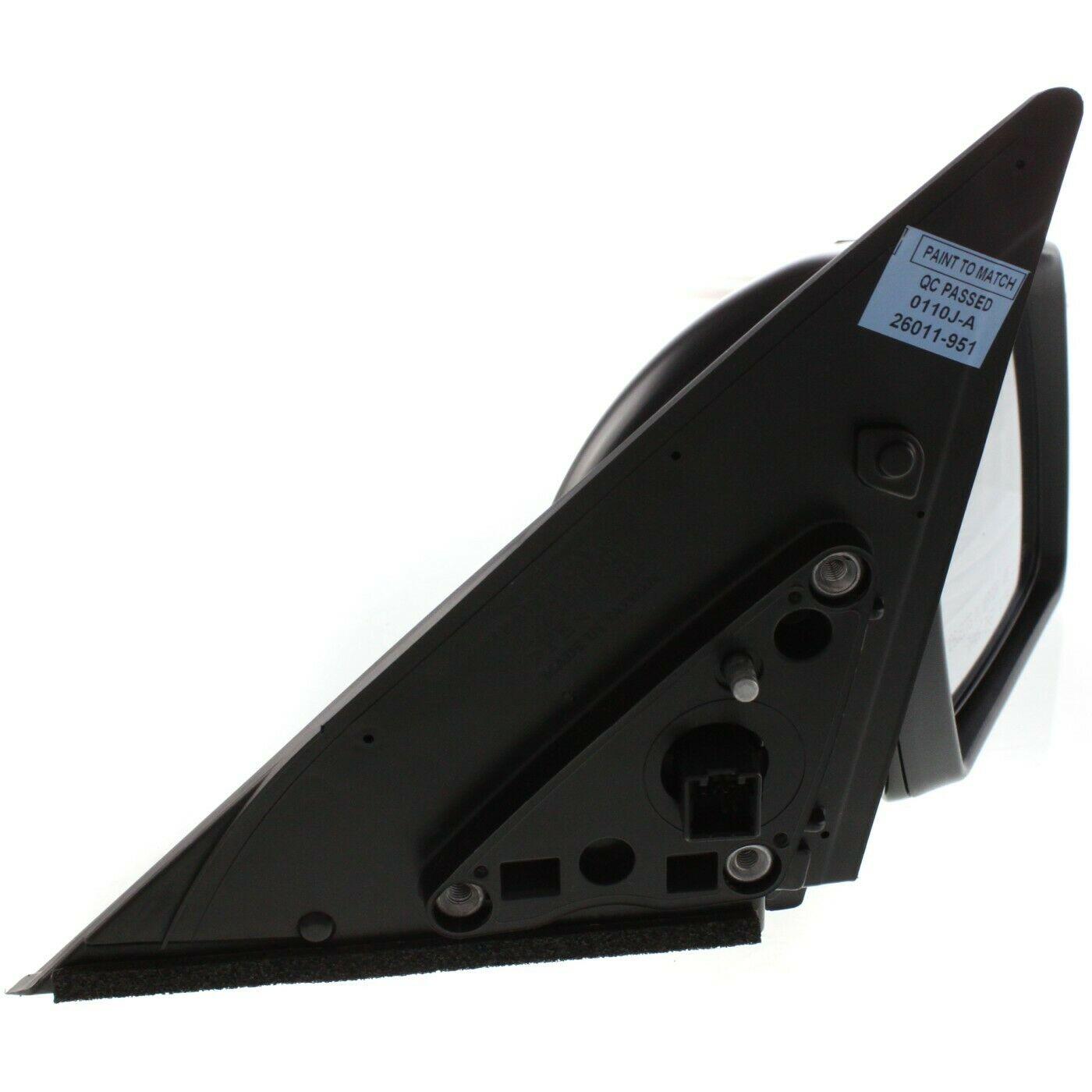 2010-2011 Kia Soul Mirror Passenger Side Power , KI1321143. Durable and impact-resistant.