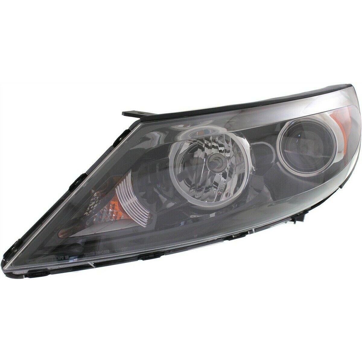 2011-2012 Kia Sportage Head Lamp Driver Side Halogen , KI2502148. High-strength and long-lasting.