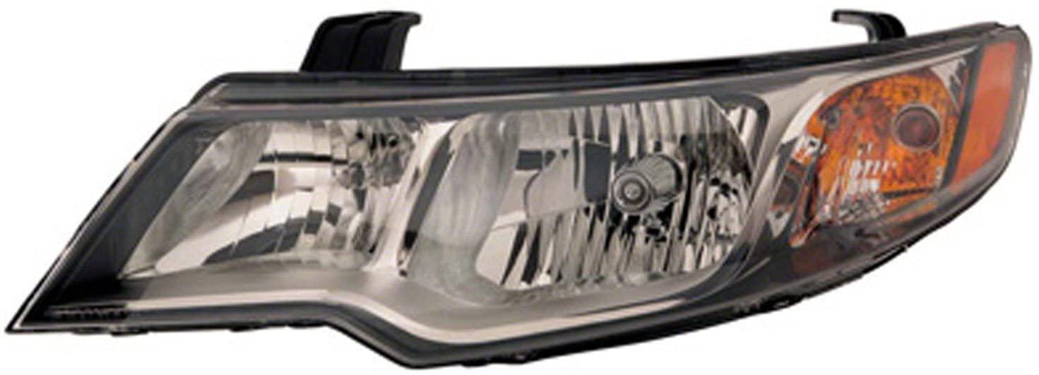 2010 Kia Forte Koup Head Lamp Driver Side , KI2502150. Exact fit for vehicle restoration.
